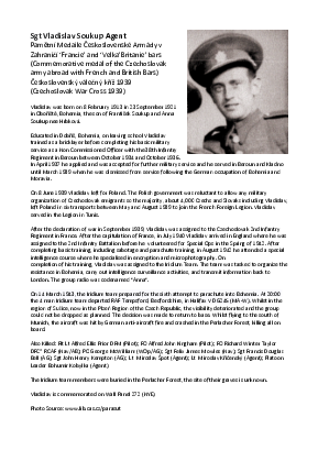 A preview of a PDF biography for Soukup, Vladislav